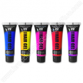 Gel para Cabello Fluorescente UV