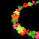 Collar Hawaiano de Flores UV