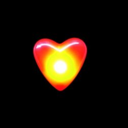 Pin Luminoso Corazón Led