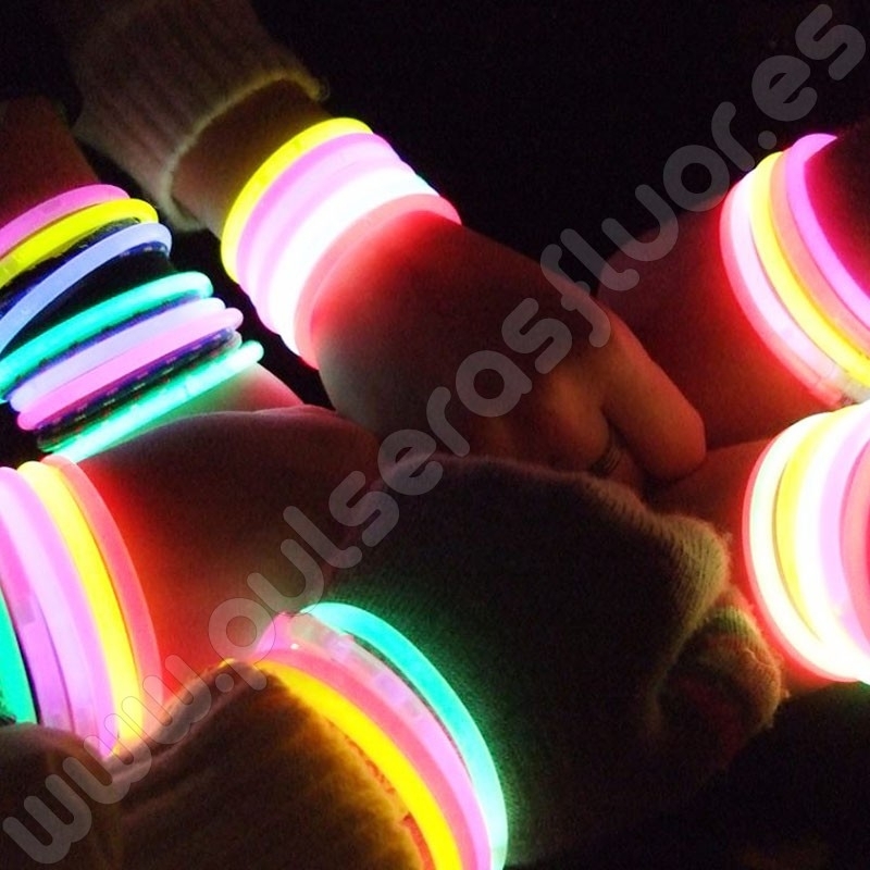 Pulseras que Brillan en la Oscuridad - PulserasFluorescentesFluor